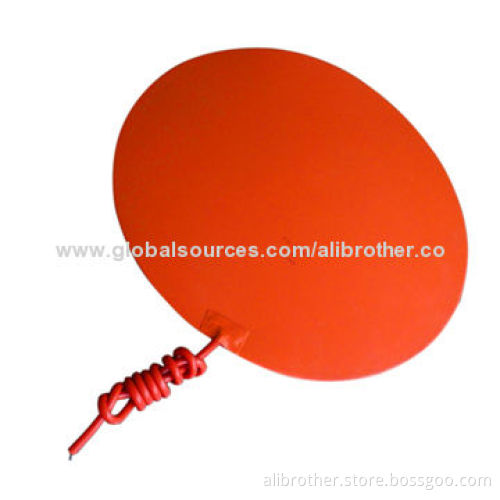 Electric Silicone Rubber Round Heater, 300mm, 12V, 270W